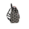 Bild in Galerie-Betrachter laden, Kate Spade Disney 100 Sinch Medium Spade Blume Jacquard Canvas Klappe Rucksack
