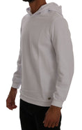 Load image into Gallery viewer, Daniele Alessandrini Elegant hoodie in white cotton
