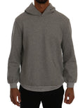 Load image into Gallery viewer, Daniele Alessandrini Refined hooded sweater in gray cotton
