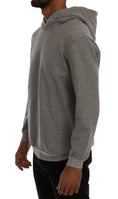 Load image into Gallery viewer, Daniele Alessandrini Refined hooded sweater in gray cotton
