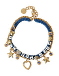 Bild in Galerie-Betrachter laden, Dolce & Gabbana Gold Tone Messing Kette Iam The Star Armband
