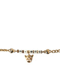 Bild in Galerie-Betrachter laden, Dolce & Gabbana Gold-Ton Messing Kette MY DOG Herz-Armband
