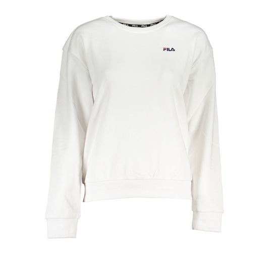 Fila Weißer Baumwollpullover