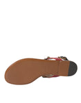 Load image into Gallery viewer, Dolce & Gabbana Multicolor Kristall Sandalen Flip Flops Schuhe
