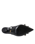 Load image into Gallery viewer, Dolce & Gabbana Schwarze, kristallverzierte Slingback-Schuhe
