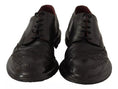 Bild in Galerie-Betrachter laden, Dolce & Gabbana Schwarze Leder Brogue Oxford Dress Schuhe
