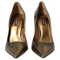 Load image into Gallery viewer, Dolce & Gabbana Bronze Leder verschönert Heels Pumps Schuhe
