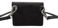 Load image into Gallery viewer, Dolce & Gabbana Schwarzes Leder Bifold Shoulder Sling Frauen Brieftasche
