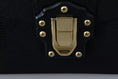 Load image into Gallery viewer, Dolce & Gabbana Schwarzes Leder Gold Metall Mini Frauen Geldbeutel Tasche Lucia Brieftasche
