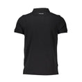 Load image into Gallery viewer, Cavalli Class Schwarzes Herren-Poloshirt aus Baumwolle
