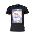 Load image into Gallery viewer, Cavalli Class Schwarzes T-Shirt aus Baumwolle
