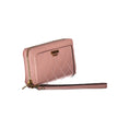 Load image into Gallery viewer, Guess Jeans Chic pink wallet with contrasting zip and logo
