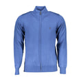 Resmi galeri görüntüleyiciye yükleyin, U.S. Grand Polo Blauer Nylon-Pullover
