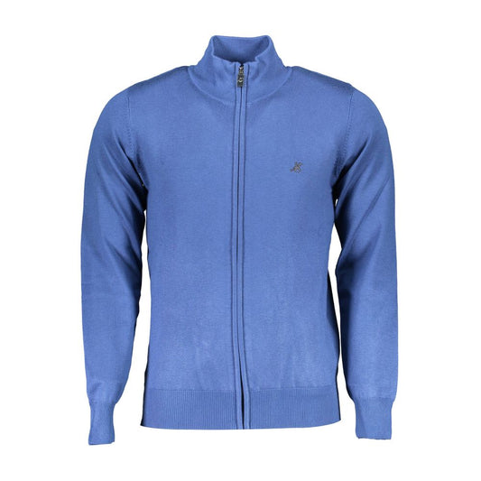 U.S. Grand Polo Blauer Nylon-Pullover