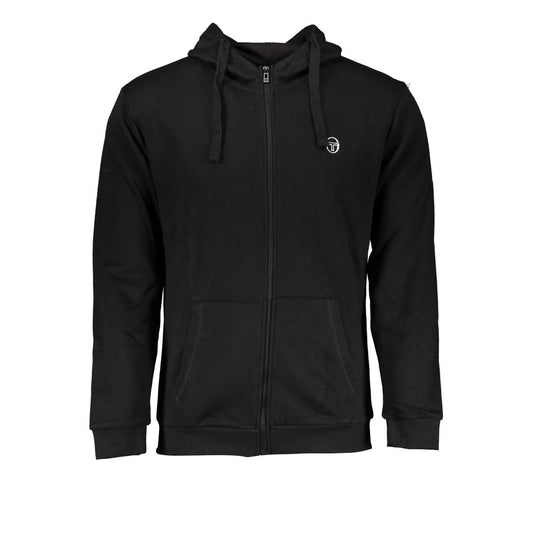 Sergio Tacchini Schwarzer Baumwollpullover