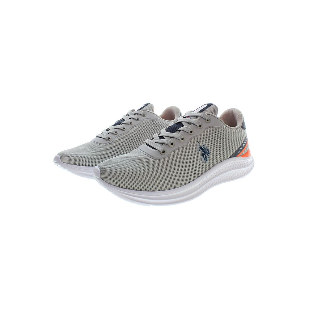 U.S. POLO ASSN. Graue Polyester Herren Sneaker