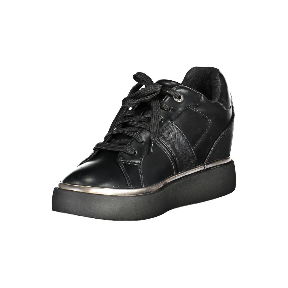 U.S. POLO ASSN. Schwarzer Polyester Damen Sneaker