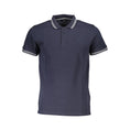 Resmi galeri görüntüleyiciye yükleyin, Cavalli Class Blaues Baumwoll-Poloshirt
