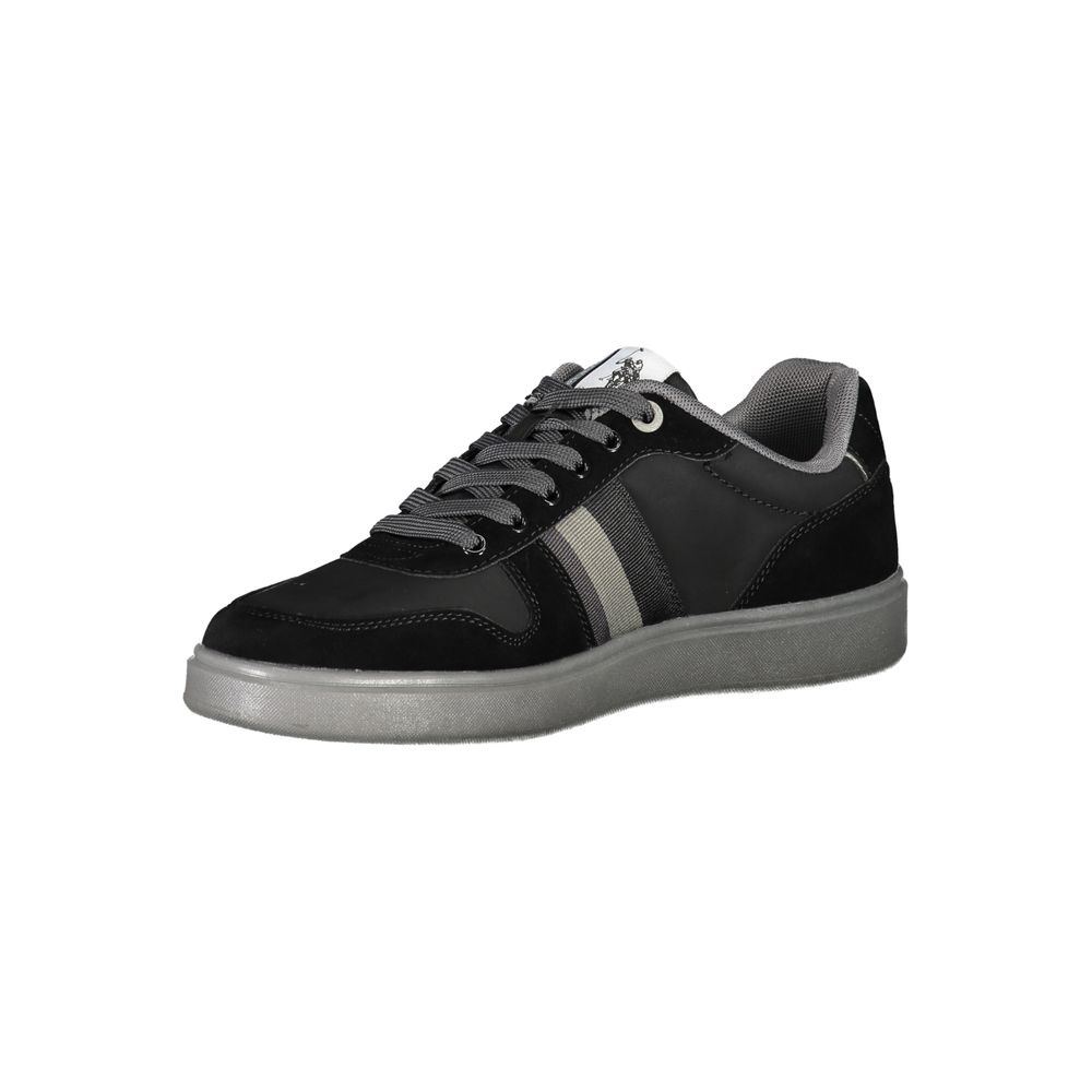 U.S. POLO ASSN. Schwarzer Polyethylen Herren Sneaker