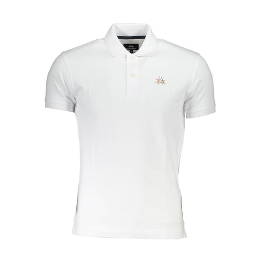 La Martina Anspruchsvolles Slim Fit Polo mit kontrastierenden Details