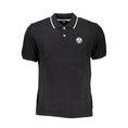 Load image into Gallery viewer, North Sails Schwarzes Baumwoll-Poloshirt
