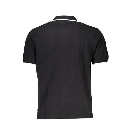 North Sails Schwarzes Baumwoll-Poloshirt