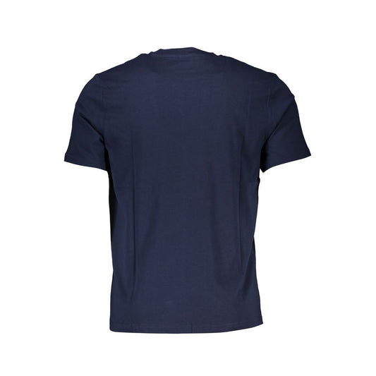 North Sails T-Shirt aus blauer Baumwolle