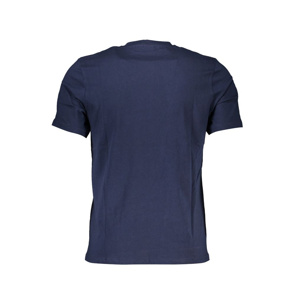 North Sails T-Shirt aus blauer Baumwolle