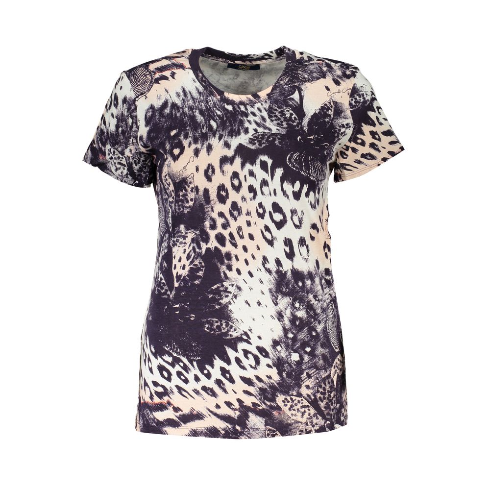 Cavalli Class Rosa Baumwolle Tops & T-Shirt