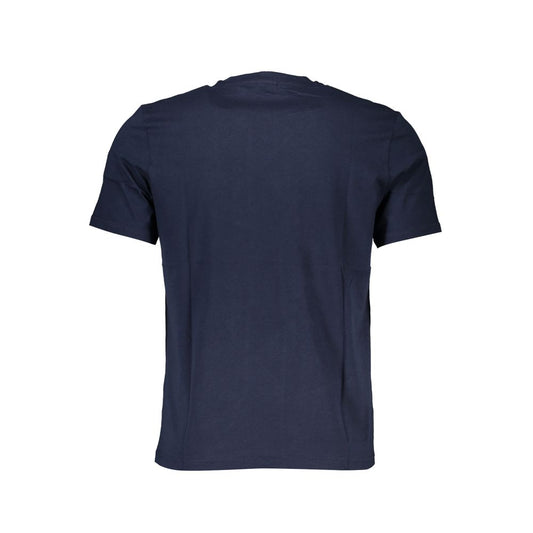 North Sails T-Shirt aus blauer Baumwolle