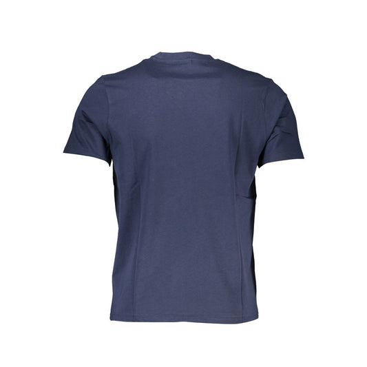 North Sails T-Shirt aus blauer Baumwolle