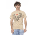 Load image into Gallery viewer, Cavalli Class Beige Baumwolle Männer T-Shirt
