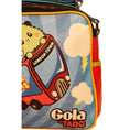 Load image into Gallery viewer, Gola Handtasche aus hellblauem Stoff
