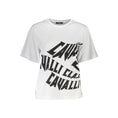 Load image into Gallery viewer, Cavalli Class Weißes Baumwoll-T-Shirt für Frauen
