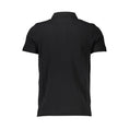 Load image into Gallery viewer, Cavalli Class Schwarzes Baumwoll-Poloshirt für Männer
