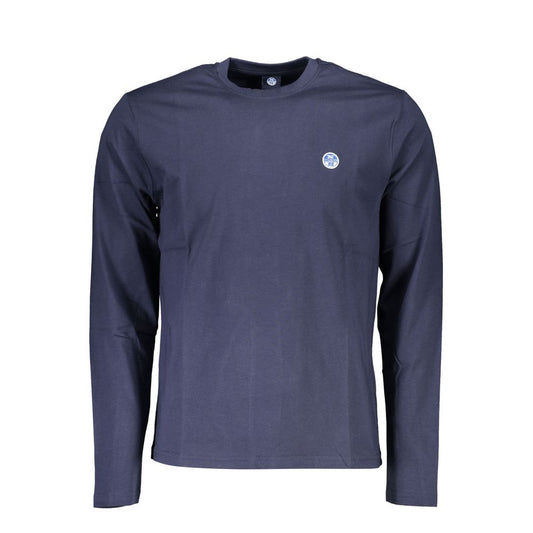 North Sails T-Shirt aus blauer Baumwolle