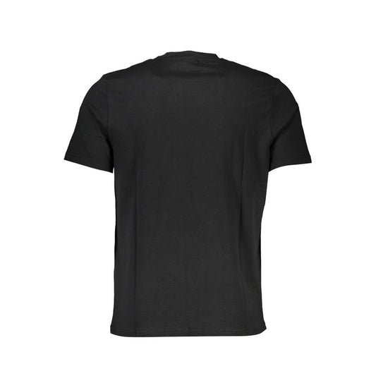 North Sails Schwarzes T-Shirt aus Baumwolle