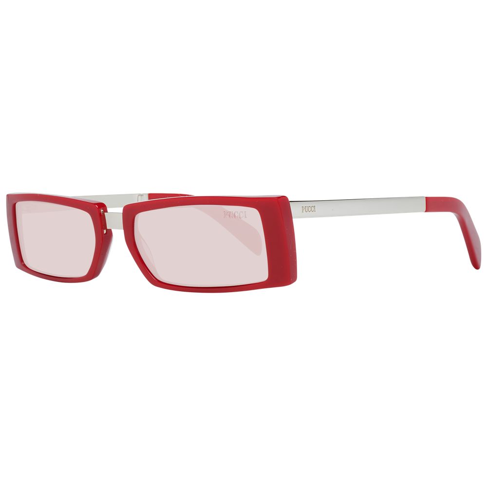 Emilio Pucci Rote Frauen-Sonnenbrille