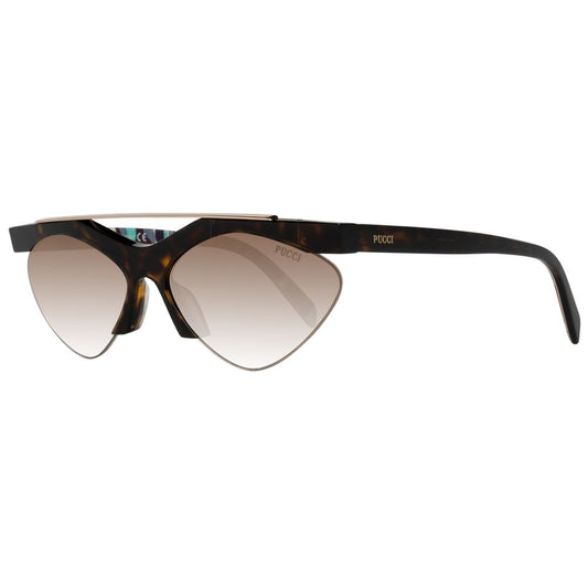 Emilio Pucci Braune Frauen Sonnenbrille