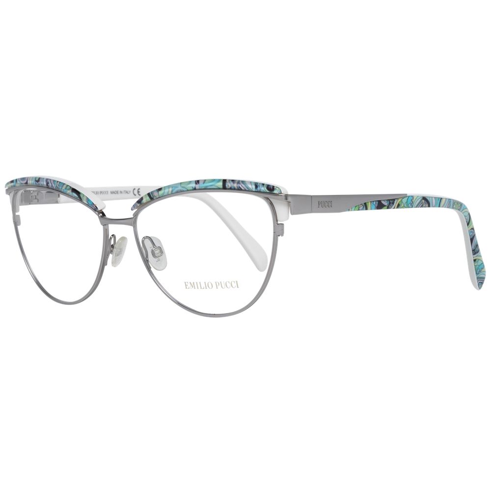 Emilio Pucci Silberne optische Brillenfassungen für Frauen