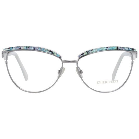 Emilio Pucci Silberne optische Brillenfassungen für Frauen