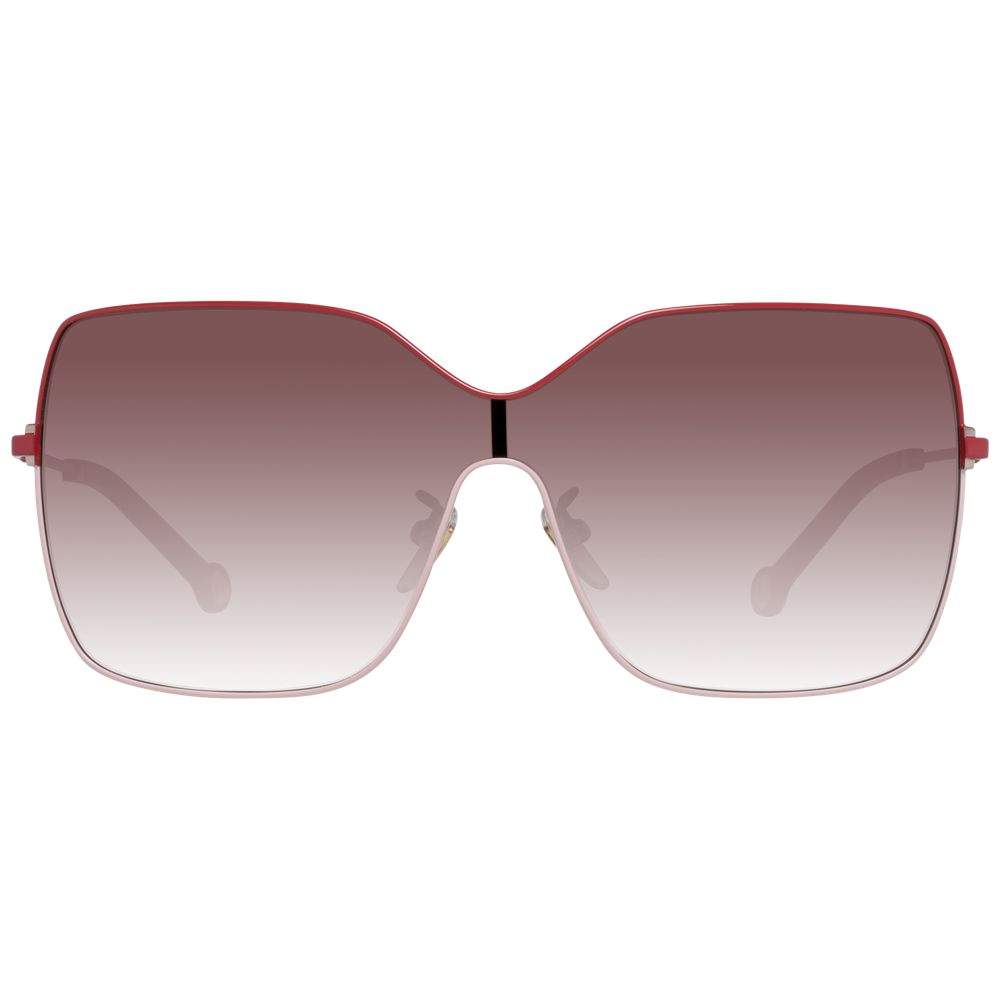 Carolina Herrera Rote Frauen-Sonnenbrille