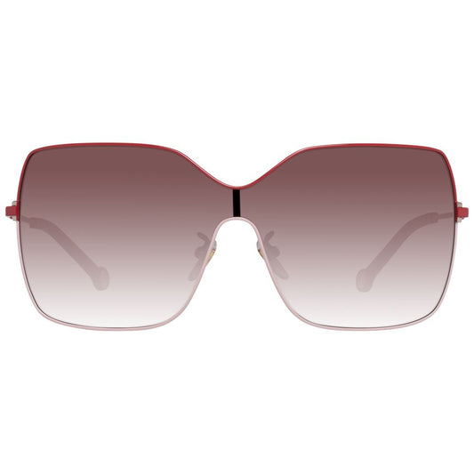 Carolina Herrera Rote Frauen-Sonnenbrille