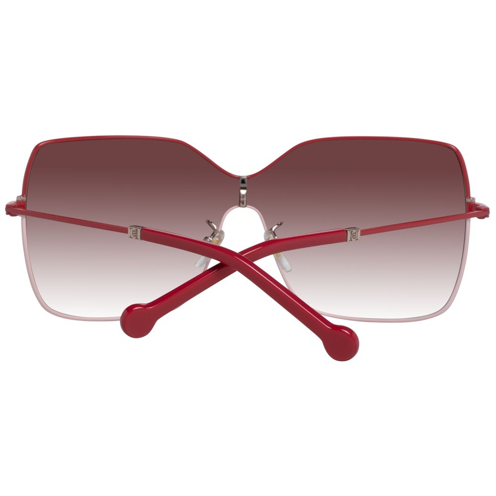 Carolina Herrera Rote Frauen-Sonnenbrille