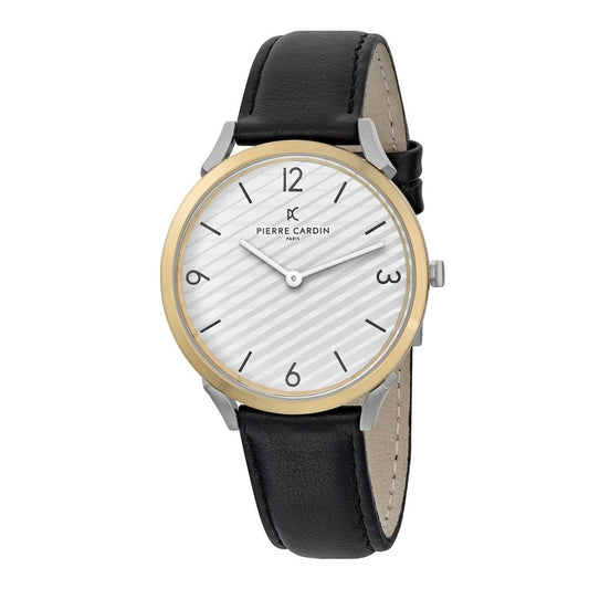 Pierre Cardin Silberne Herrenuhr