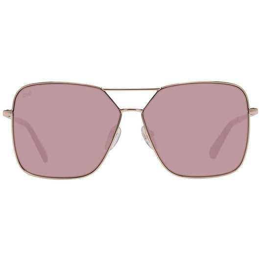 Web Rose Gold Frauen Sonnenbrille