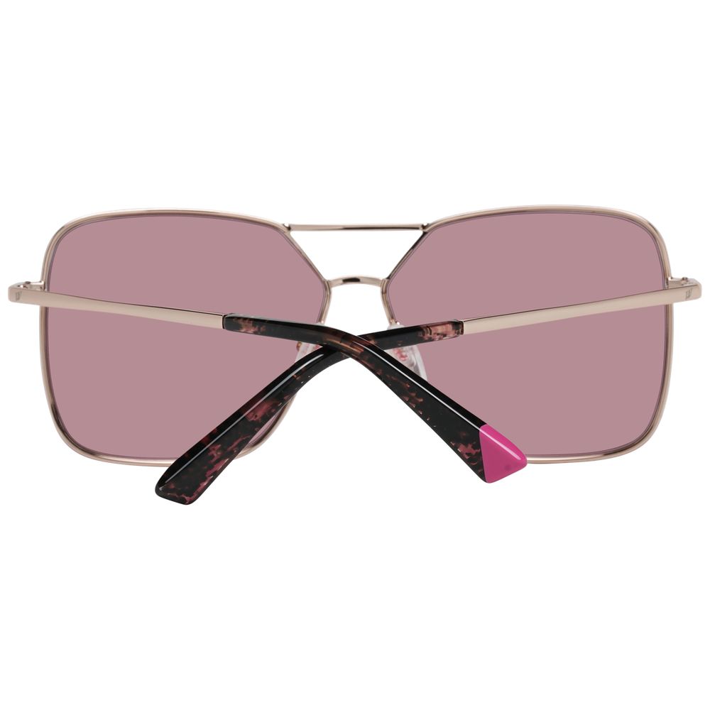 Web Rose Gold Frauen Sonnenbrille