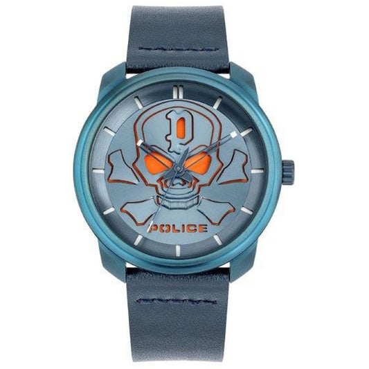 Police Blaue Herrenuhr