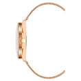 Resmi galeri görüntüleyiciye yükleyin, Nine West Rose Gold Damenuhr
