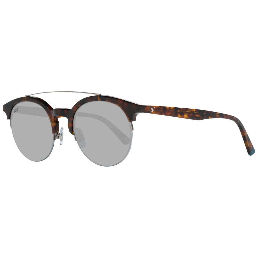 Web Braune Unisex-Sonnenbrille